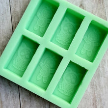 Load image into Gallery viewer, Halloween Voodoo Doll Cat Skellington Wax Melt Home Bargains Sample Box Mould