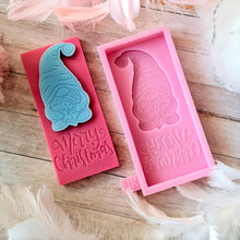 Load image into Gallery viewer, Merry Christmas Gonk Wax Melt Snap Bar Mould Mold Melts Gnome
