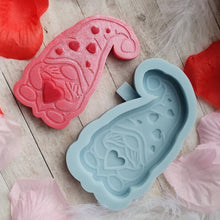Load image into Gallery viewer, Valentines Day Gonk Wax Melt Shape Gnome Love Heart Valentine