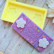 Load image into Gallery viewer, Flowers Mothers Day Wax Melt Silicone Mould
