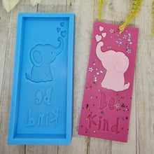 Load image into Gallery viewer, Elephant 'Be Kind' Wax Melt Snap Bar Mould