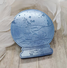 Load image into Gallery viewer, Snow Globe Christmas Beetle Car Wax Melt Snap Bar Mould
