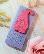 Load image into Gallery viewer, Merry Christmas Gonk Wax Melt Snap Bar Mould Mold Melts Gnome
