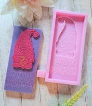 Load image into Gallery viewer, Merry Christmas Gonk Wax Melt Snap Bar Mould Mold Melts Gnome
