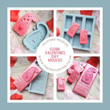 Load image into Gallery viewer, Valentines Gonk Wax Melt Snap Bar Mould Mold Melts
