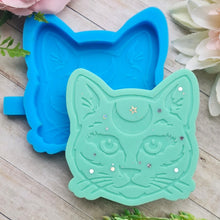 Load image into Gallery viewer, Moon Celestial Cat Wax Melt Mould
