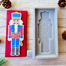 Load image into Gallery viewer, Nutcracker Christmas Elf Wax Melt Snap Bar Mould
