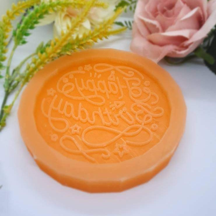 Silicone Happy Birthday Wax Melt Mould