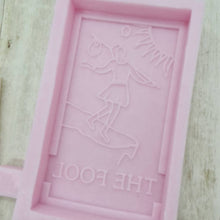 Load image into Gallery viewer, Tarot Card The Fool Major Arcana Wax Melt Snap Bar Mould
