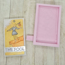 Load image into Gallery viewer, Tarot Card The Fool Major Arcana Wax Melt Snap Bar Mould
