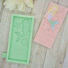 Load image into Gallery viewer, Mermaids Have More Fun Wax Melt Snap Bar Mould
