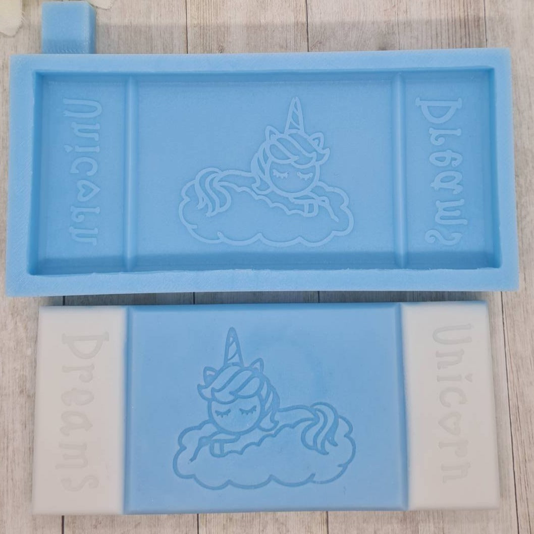 Unicorn Dreams Wax Melt Snap Bar Mould